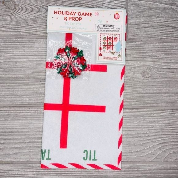 Elf game , Christmas game tic tac toe ( bundle with other elf accessories ) doll - Picture 1 of 2